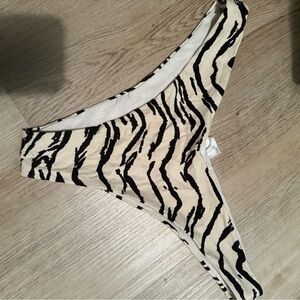 We wore what Zebra Print Bikini Bottom